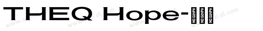 THEQ Hope字体转换
